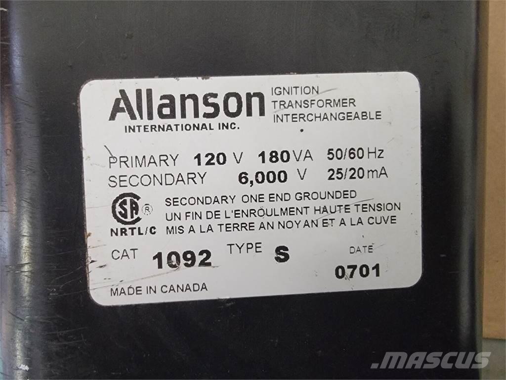  ALLANSON 1092-S Construction - Others