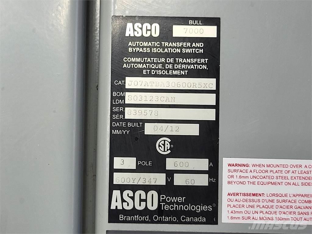 Asco J07ATBA30600R5XC Construction - Others