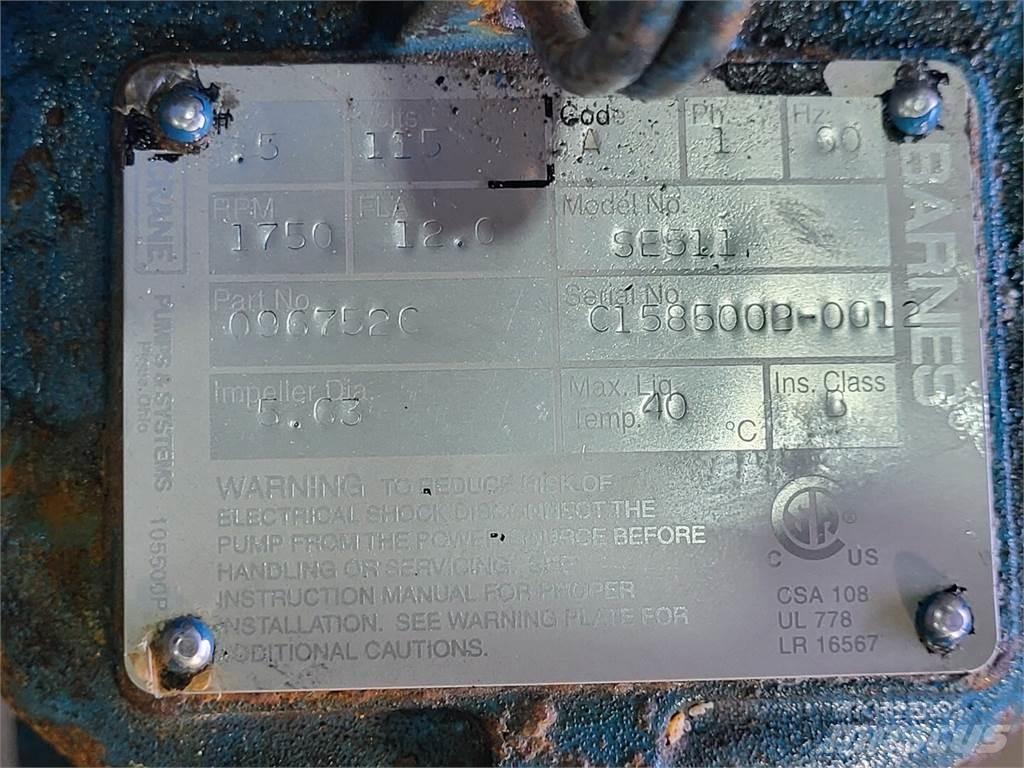  BARNES SE511 Waterpumps