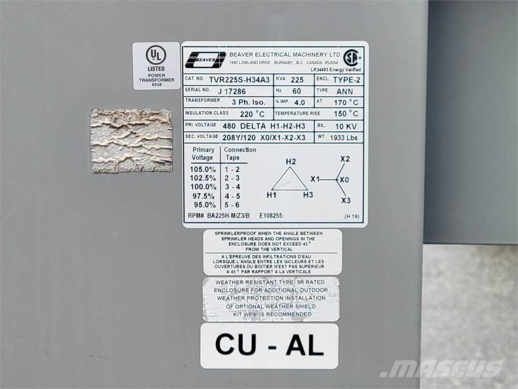  BEAVER TVR225S-H34A3 Construction - Others