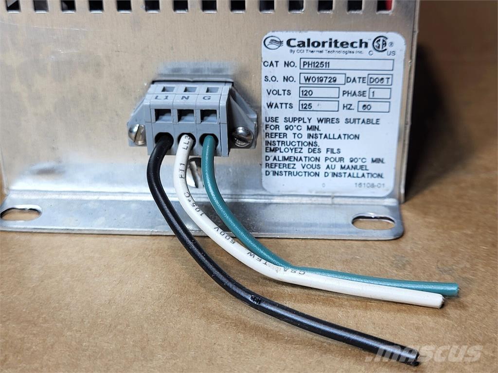  CALORITECH PH1251T1 Heating and thawing equipment