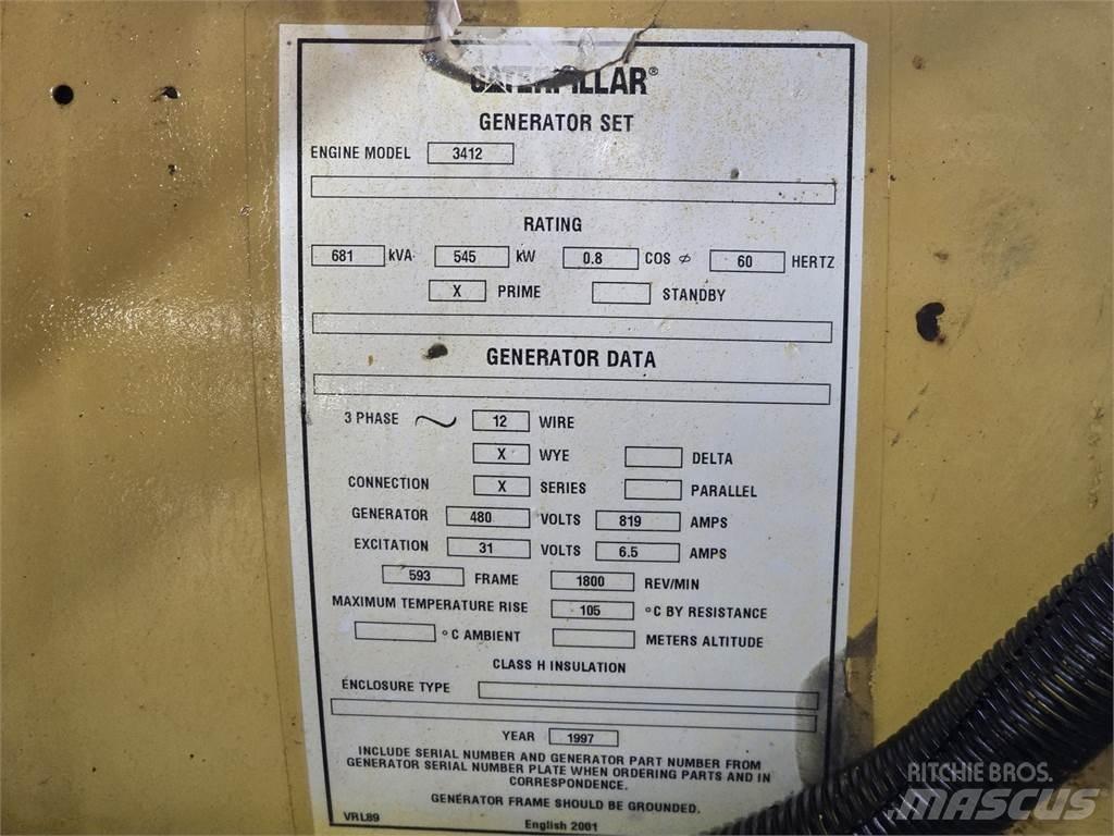 CAT 3412 Diesel Generators