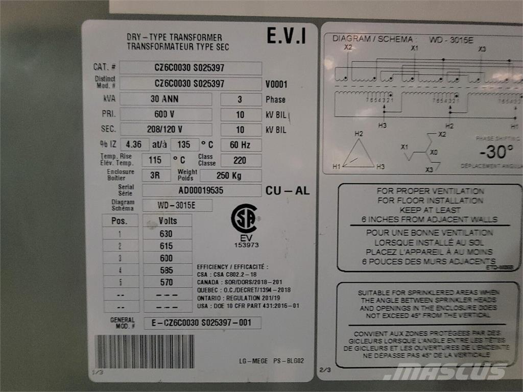 Evi CZ6C0030 S025397 Construction - Others