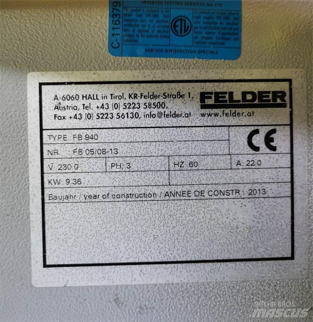  FELDER FB 940 Construction - Others