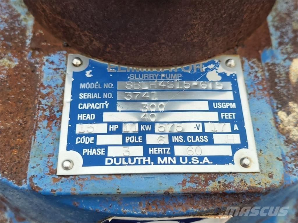  GPM SBLH4S15-6T5 Waterpumps