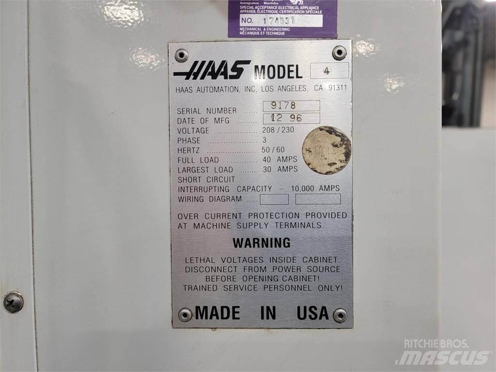 Haas VF-4 Construction - Others