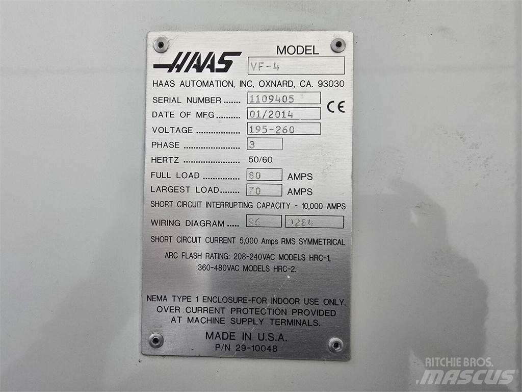 Haas VF-4 Construction - Others