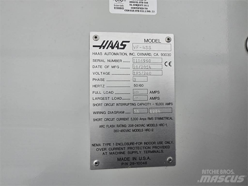 Haas VF-4SS Construction - Others