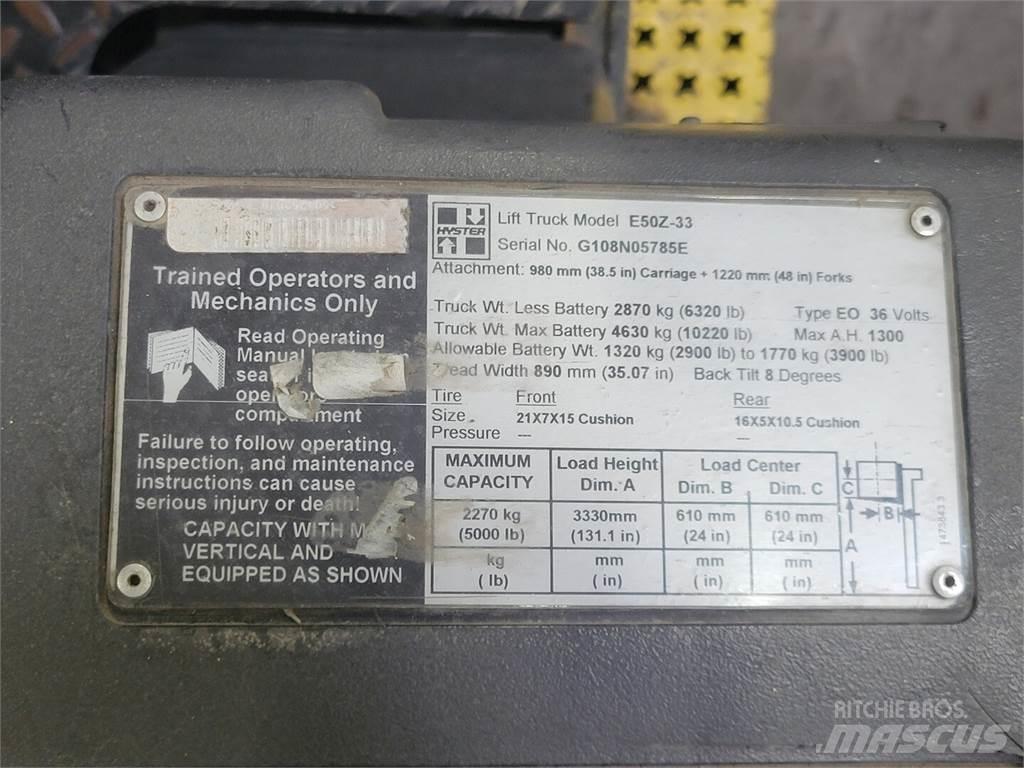 Hyster E50Z-33 Construction - Others