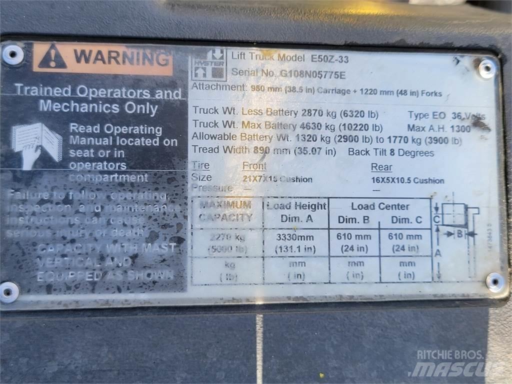 Hyster E50Z-33 Construction - Others