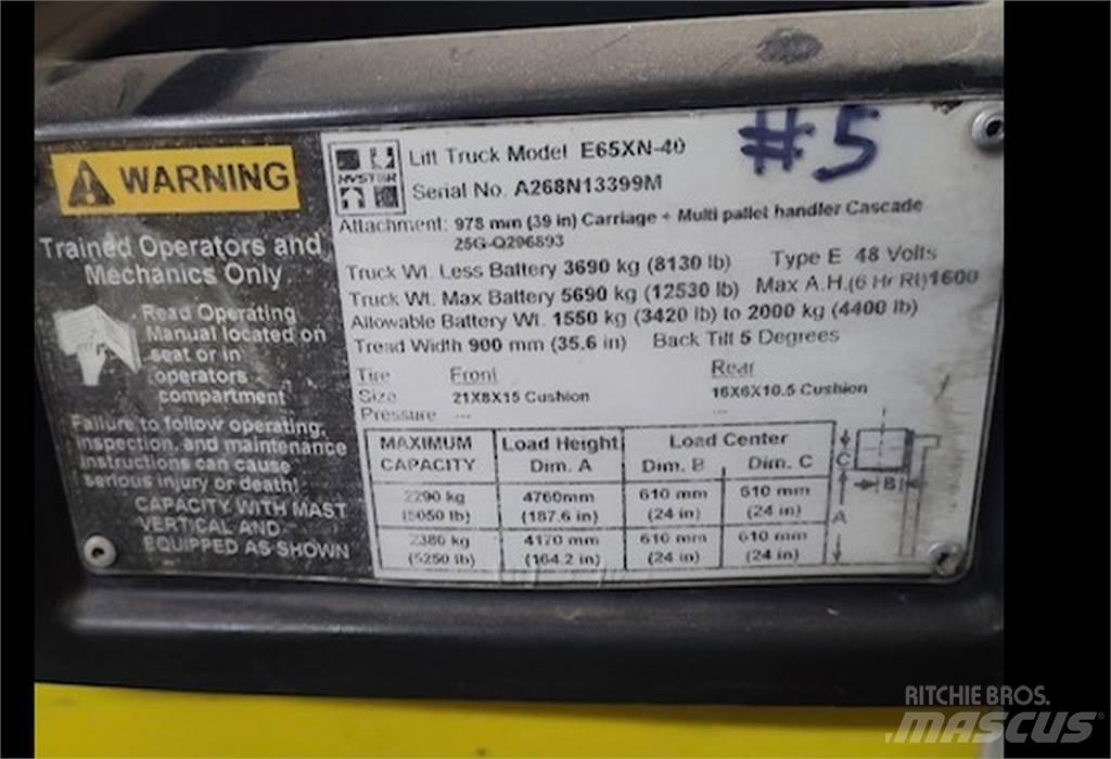 Hyster E65XN-40 Construction - Others