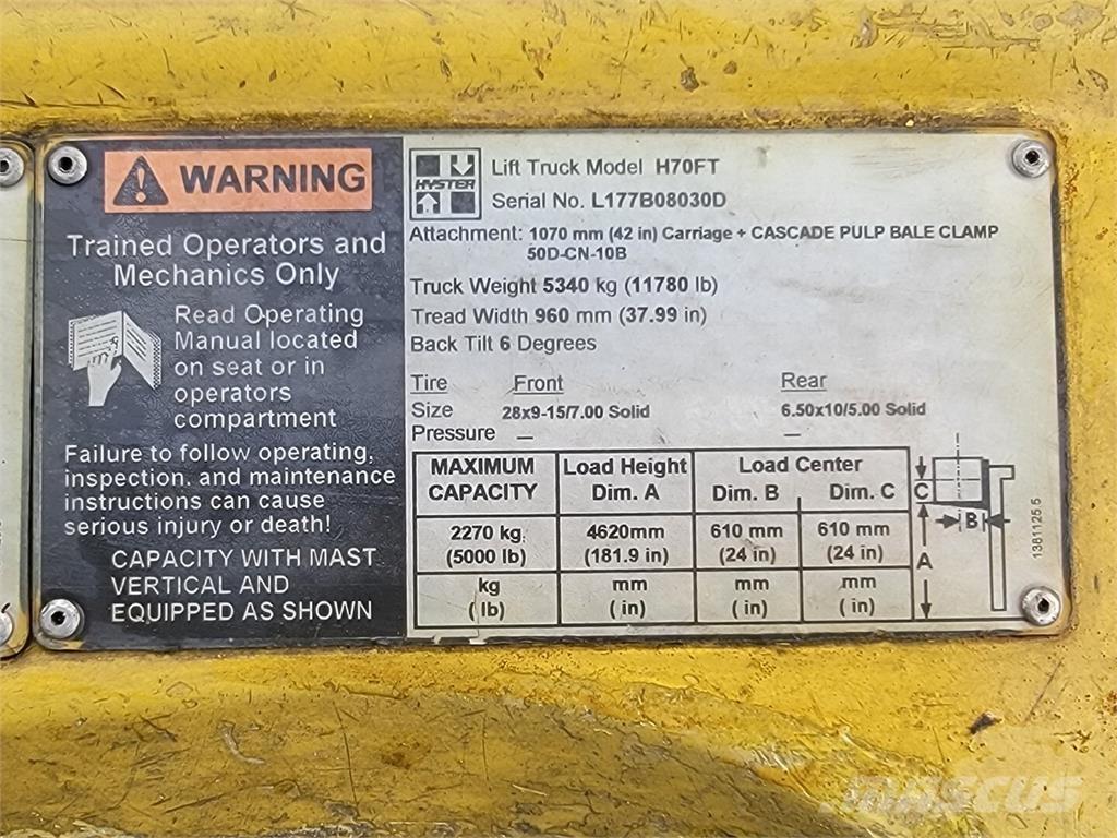 Hyster H70FT Construction - Others