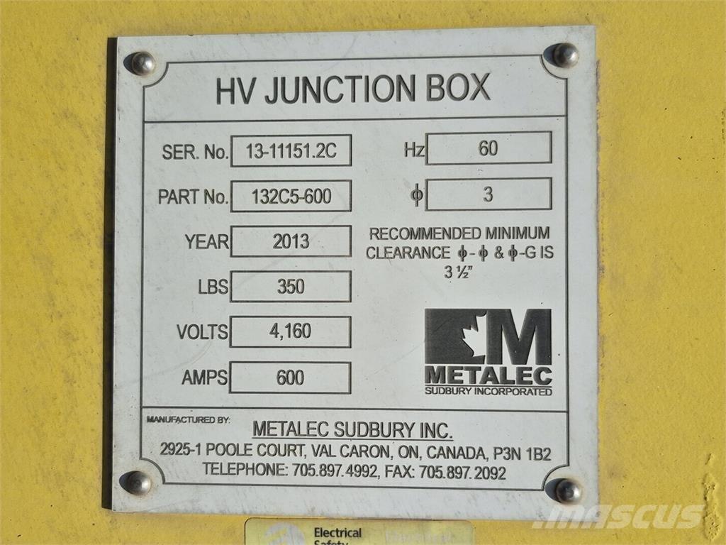  METALEC 132C5-600 Construction - Others