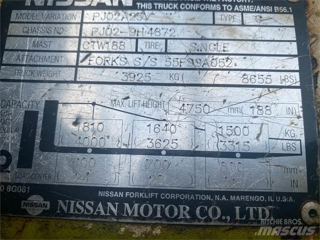Nissan PJO2A25V Construction - Others
