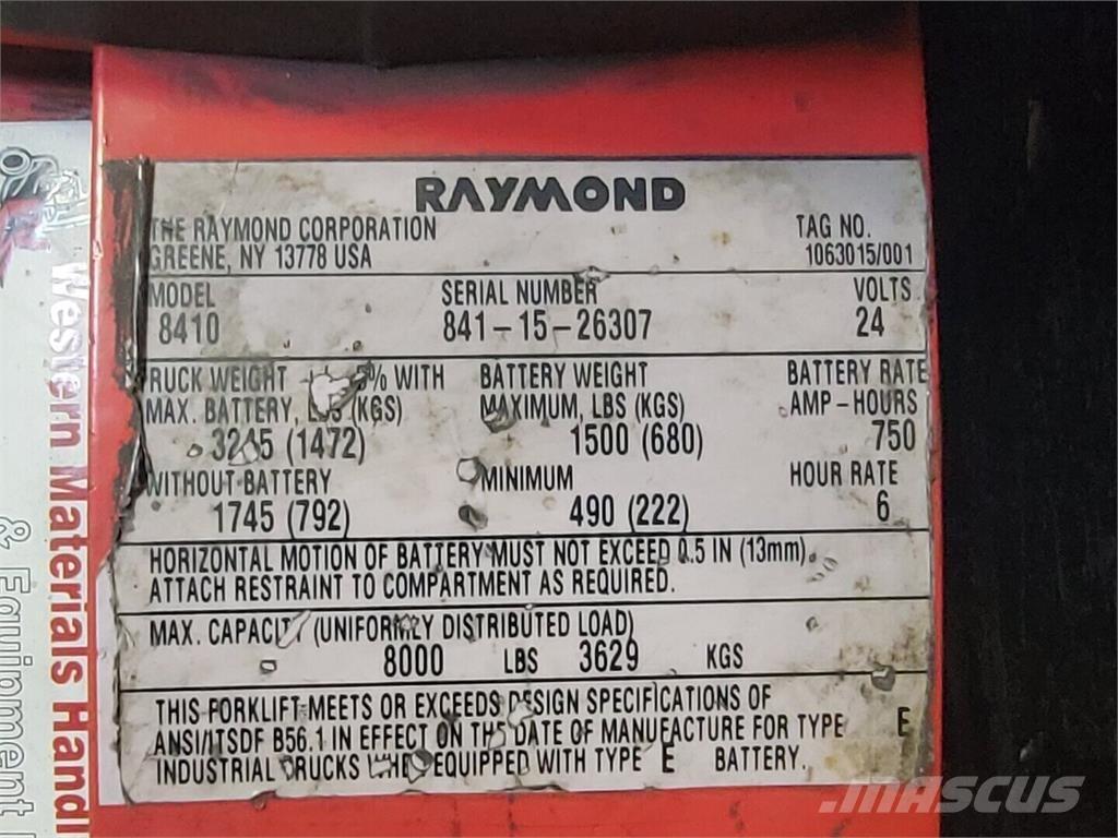 Raymond 8410 Construction - Others