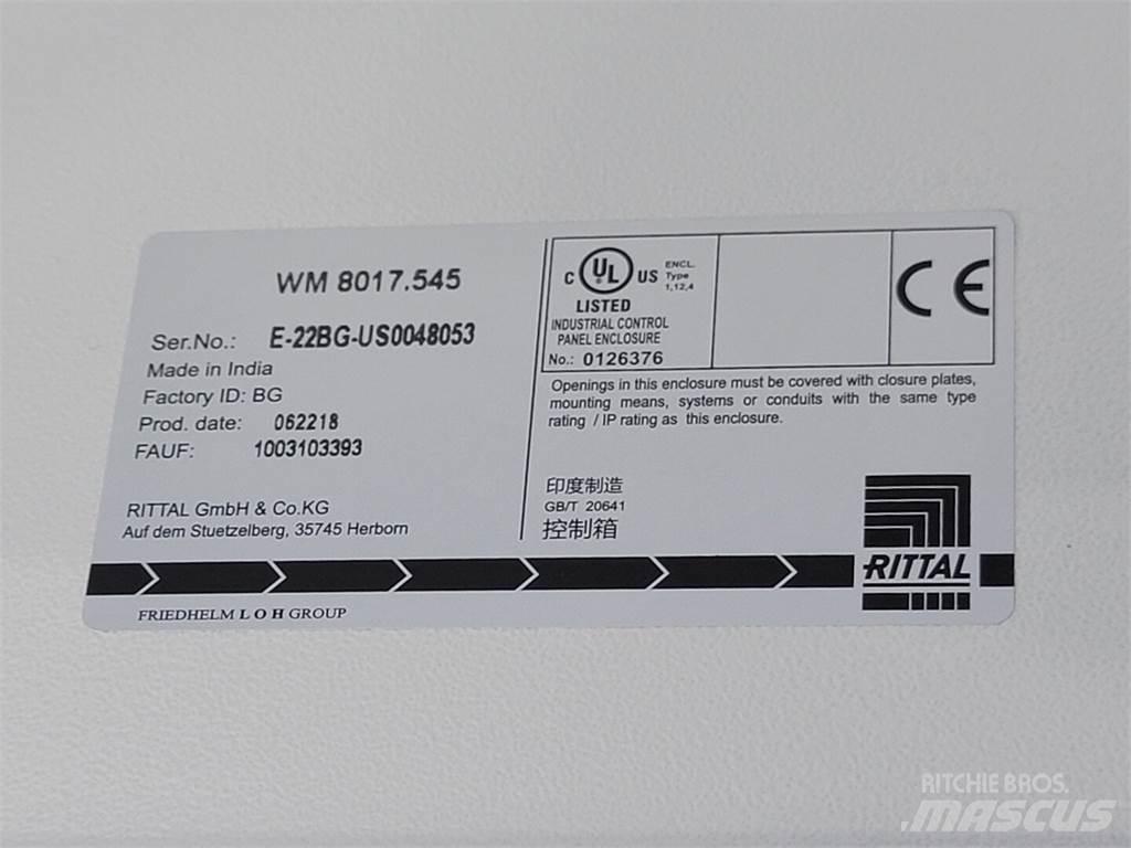  RITTAL WM 8017.545 Construction - Others