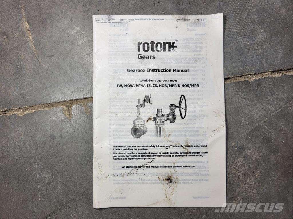 ROTORK IW9-IR2 Construction - Others