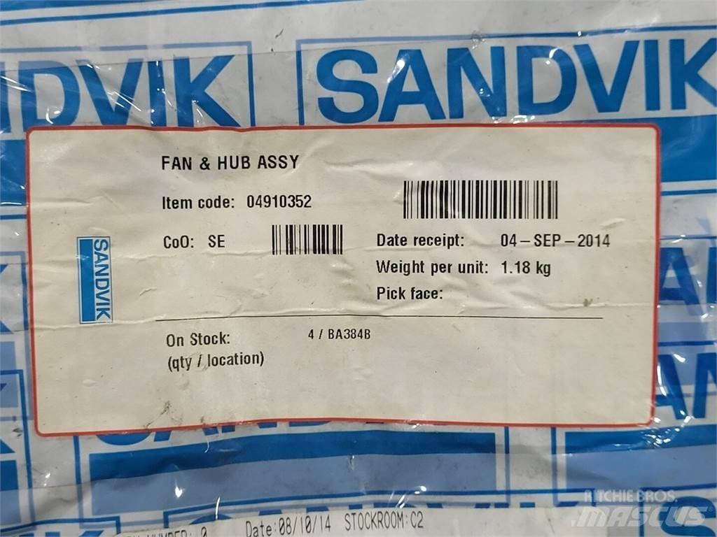 Sandvik 04910352 Other components