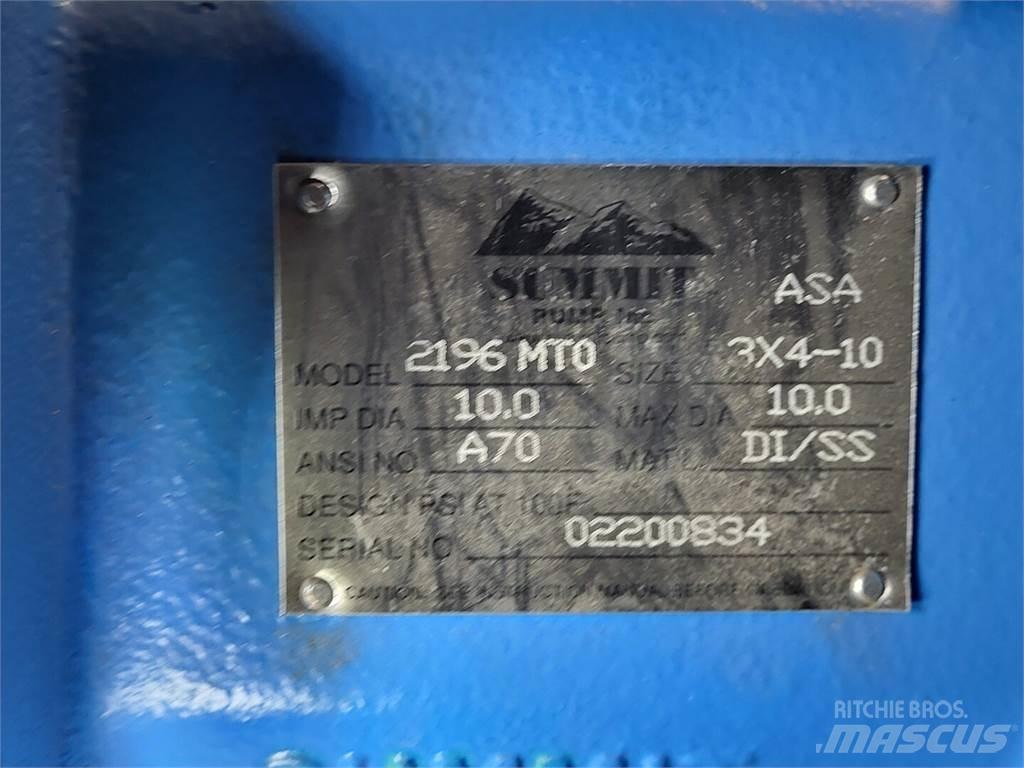  SUMMIT PUMP 2196MTO Drilling equipment accessories and spare parts