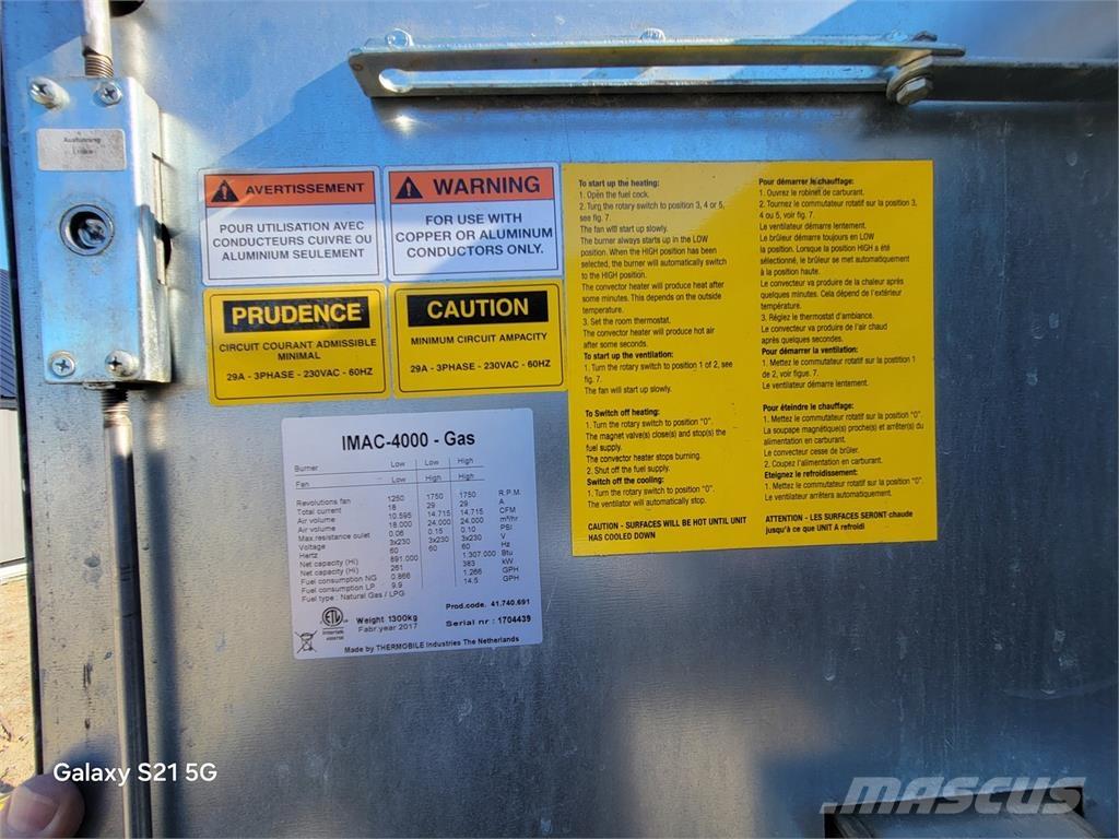 Thermobile IMAC-4000 Heating and thawing equipment