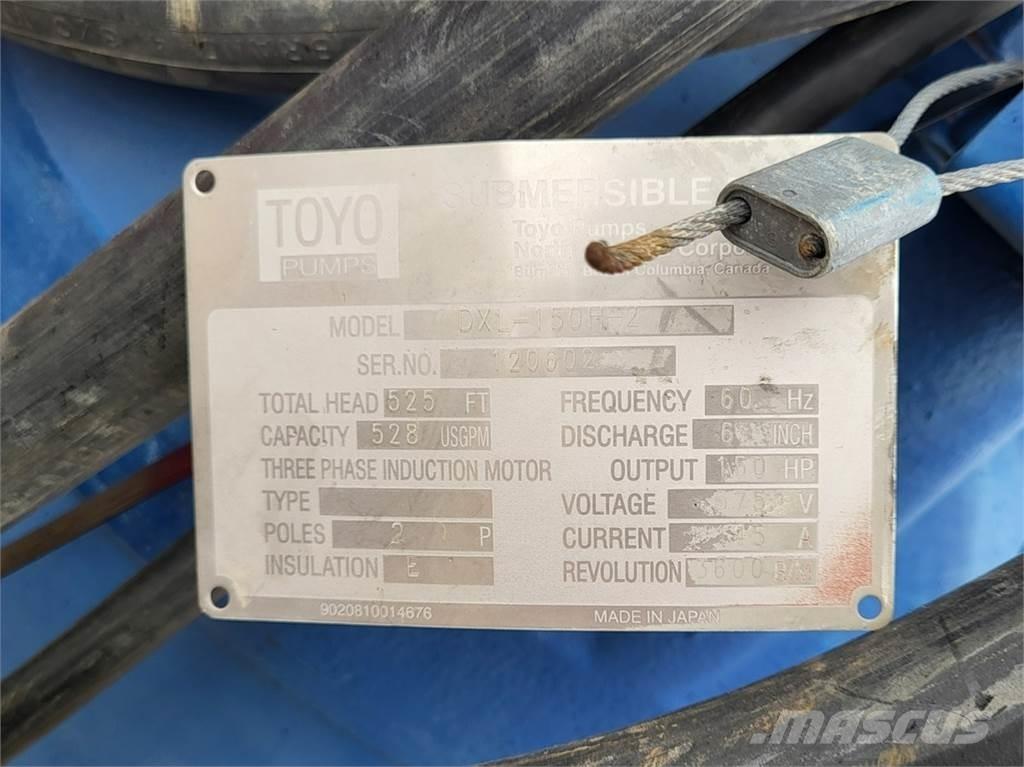 Toyo DXL 150H-2 Waterpumps