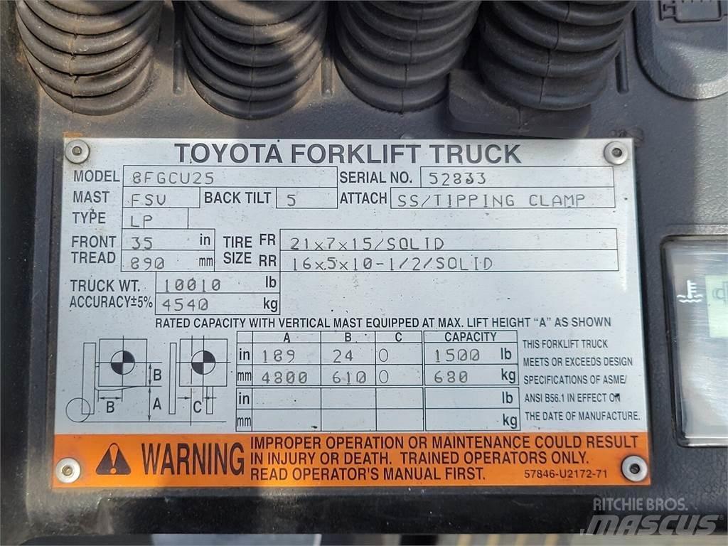 Toyota 8FGCU25 Construction - Others
