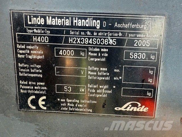 Linde H 40 D Diesel trucks