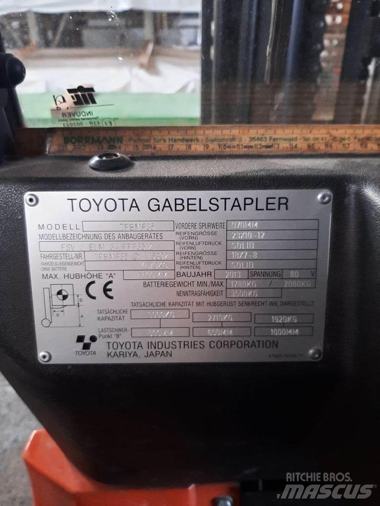 Toyota 7FBMF35 Electric forklift trucks