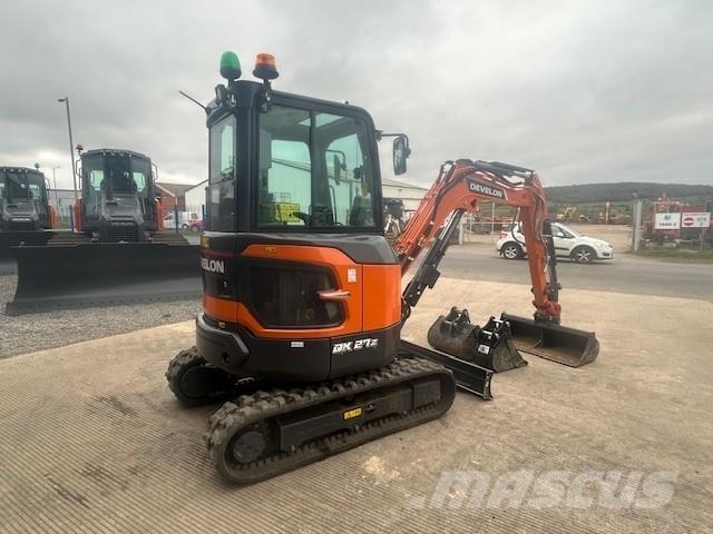 Develon Dx27z-7 Crawler excavators