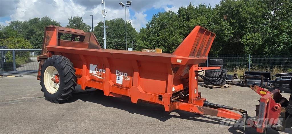Ktwo Duo 1000 Slurry tankers