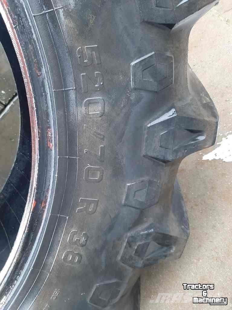 Pirelli 520/70xR38 Tyres, wheels and rims