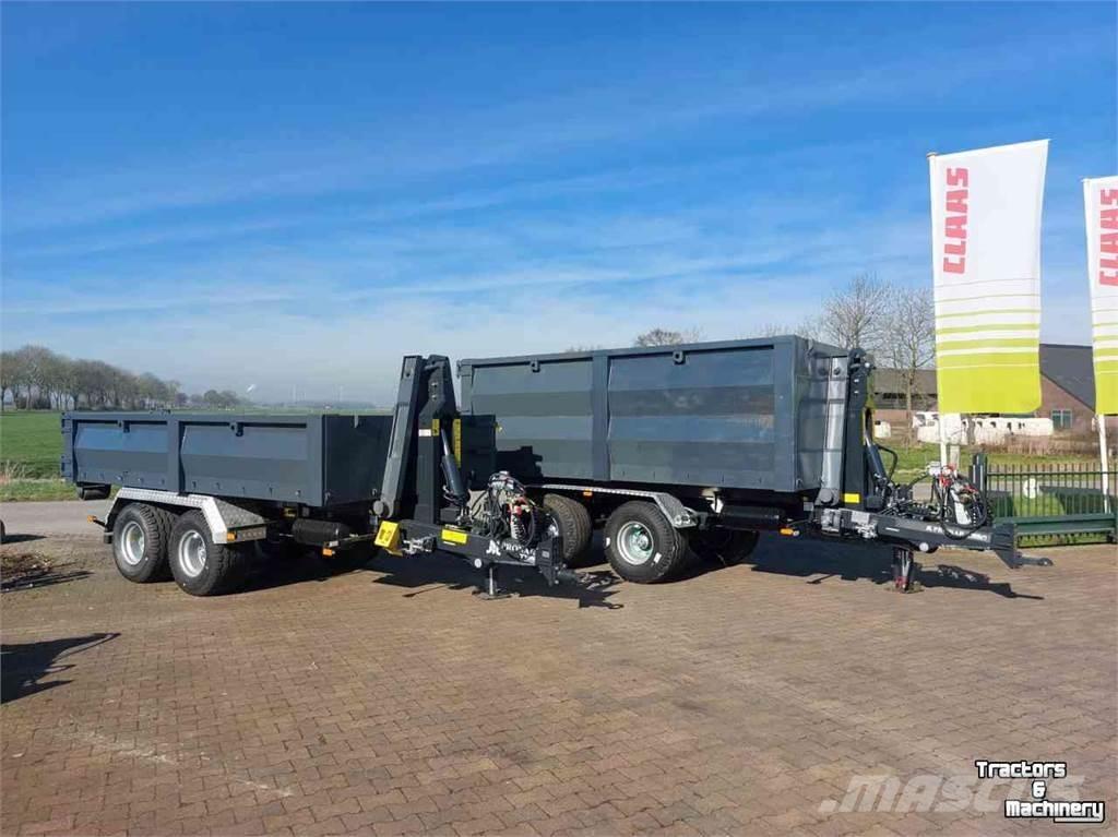 Pronar T185 E haakarm Containerframe trailers
