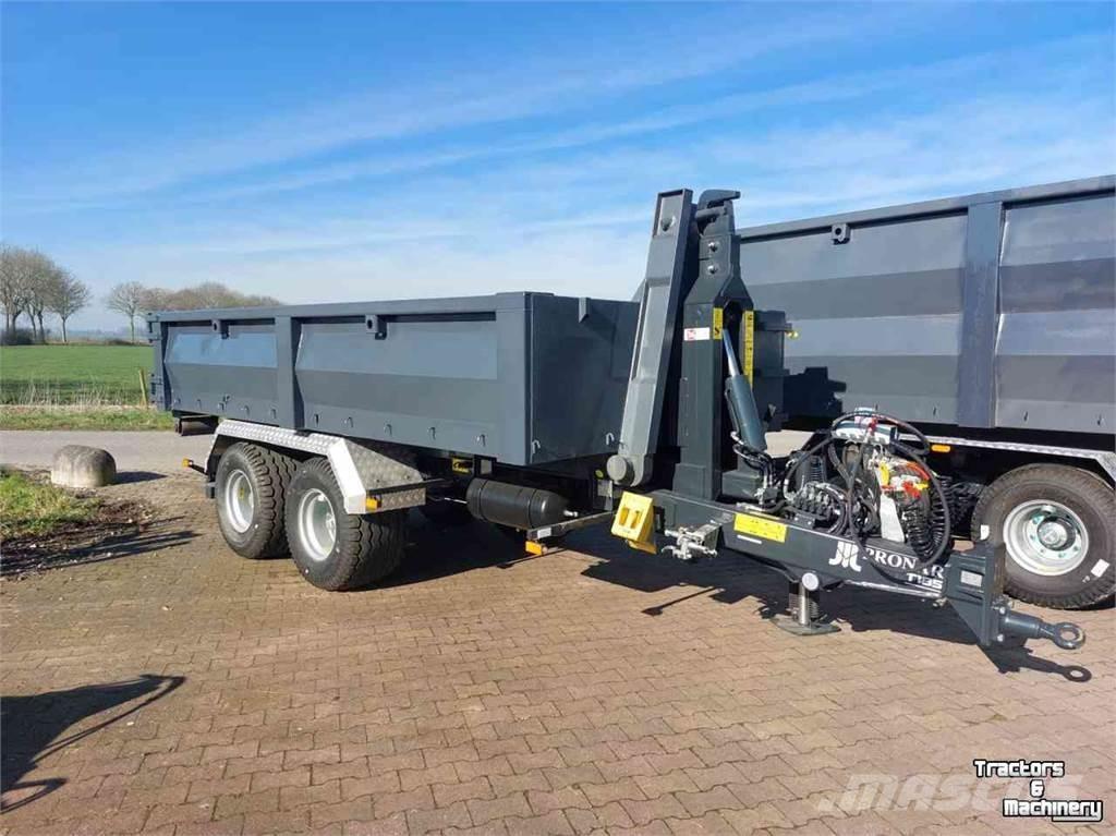 Pronar T185 E haakarm Containerframe trailers