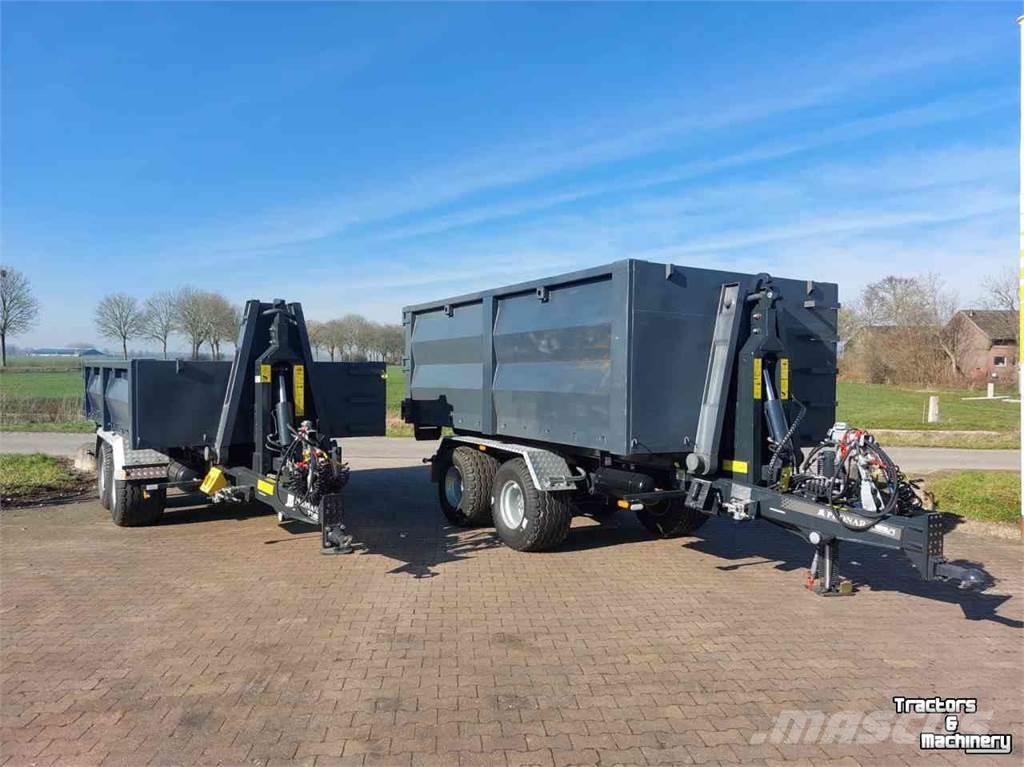 Pronar T185 E haakarm Containerframe trailers