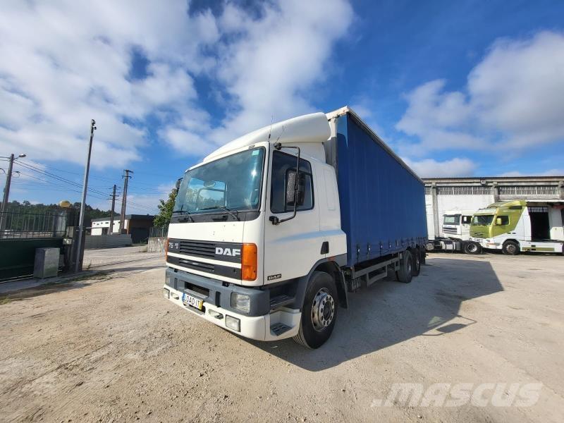 DAF 75 ATI 300 Curtainsider trucks