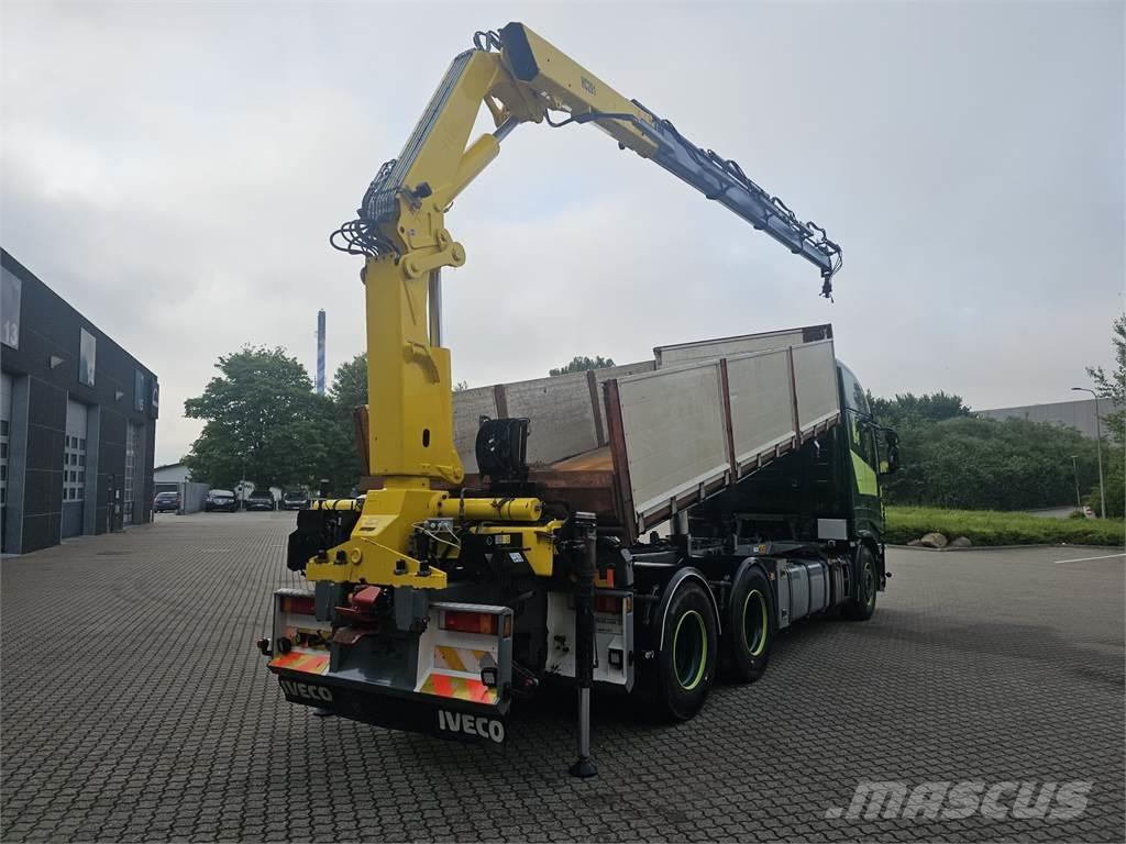 Iveco Stralis 560 6x4 Cable lift demountable trucks