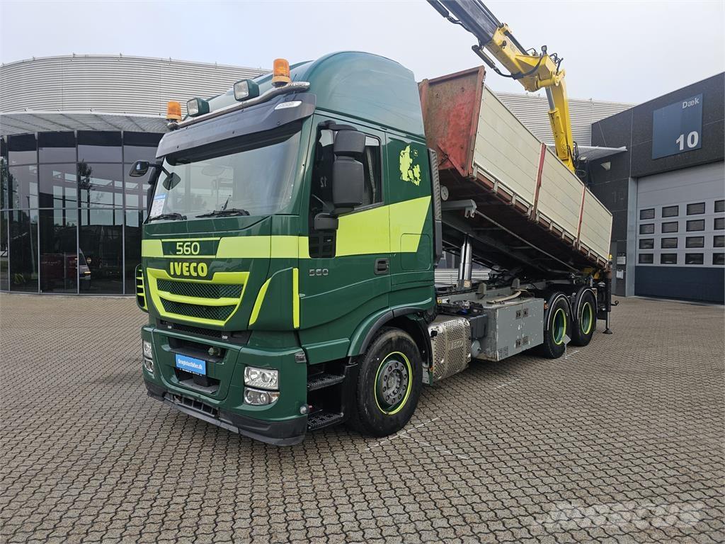 Iveco Stralis 560 6x4 Cable lift demountable trucks