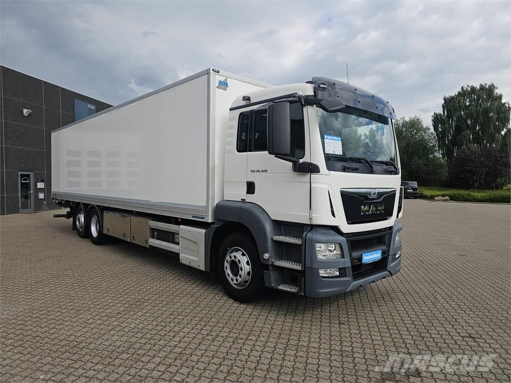 MAN TGS 26.420 Box body trucks