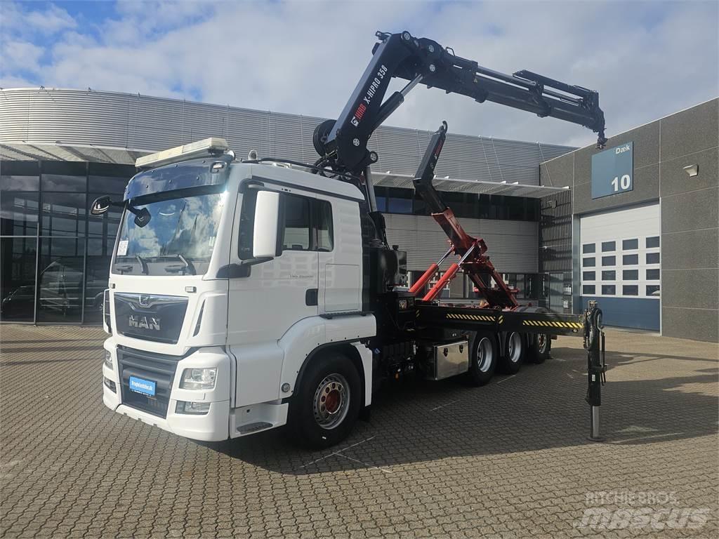 MAN TGS 35.500 Cable lift demountable trucks