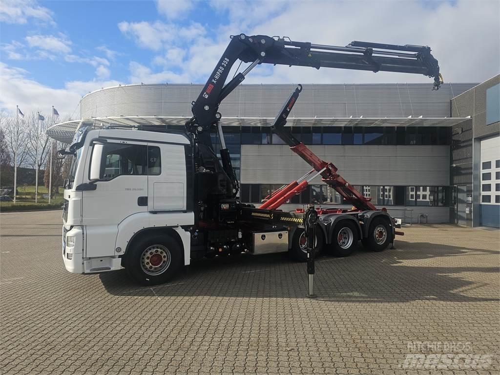 MAN TGS 35.500 Cable lift demountable trucks