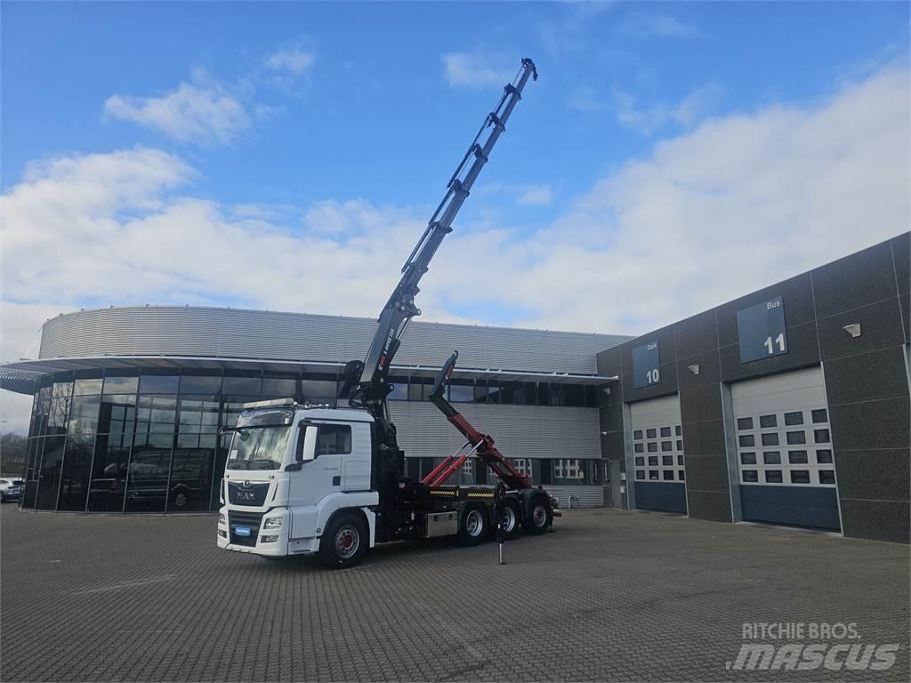 MAN TGS 35.500 Cable lift demountable trucks