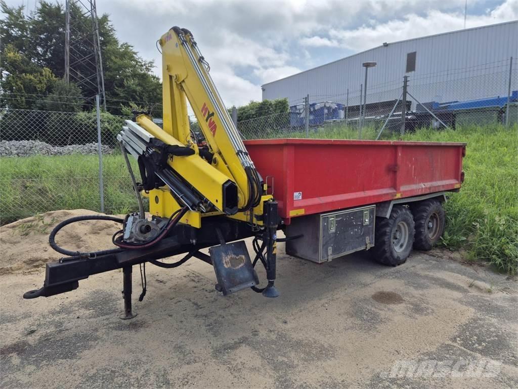 Navtek m. Hyva kran General purpose trailers