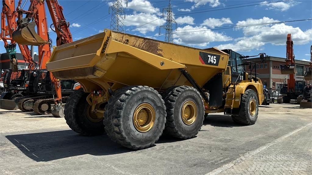 CAT 745C 6X6 Site dumpers