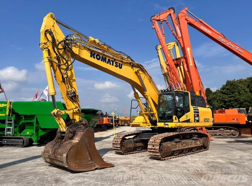 Komatsu PC490LC -11 Crawler excavators