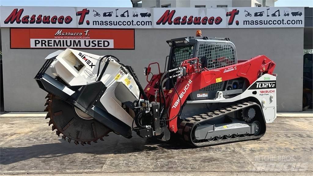 Takeuchi TL12V-2 Asphalt cold milling machines