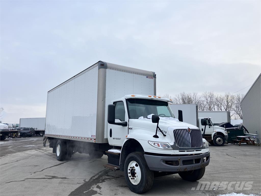 International MV Box body trucks