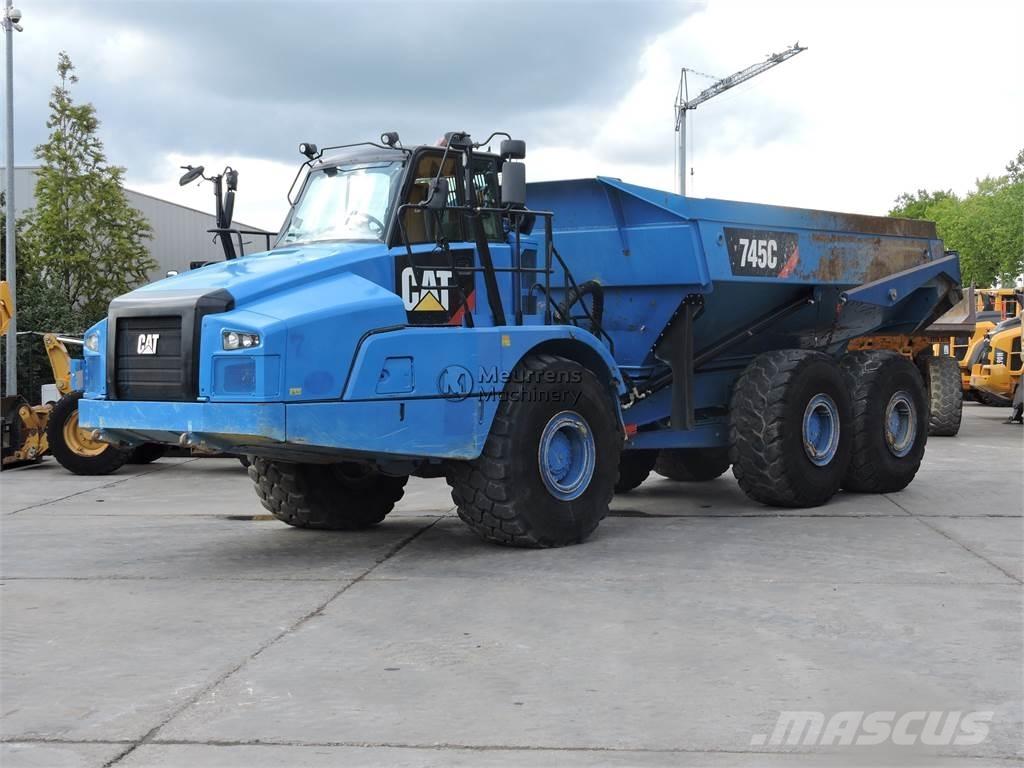 CAT 745C TAILGATE Articulated Dump Trucks (ADTs)