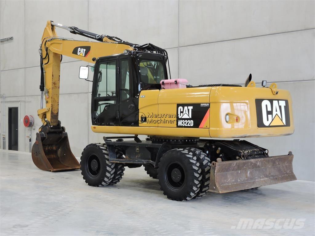 CAT M322D Wheeled excavators