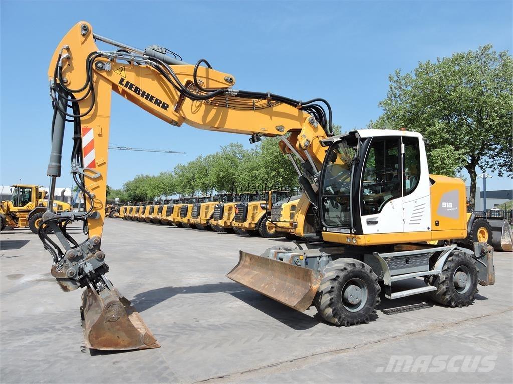 Liebherr A918 Wheeled excavators