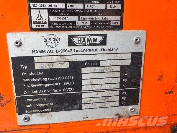 Hamm 3520 HAT Single drum rollers